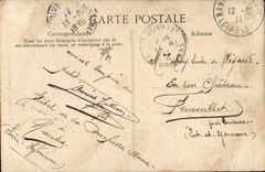 Brittany Bridge the abbot a rich person fermiere - CPA