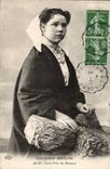 Brittany Breton Costumes Young girl of Paimpol-CPA