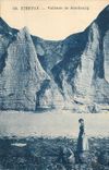 CPA Etretat Valleuse de Jeanbourg 