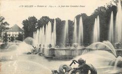 CPA Versailles Bassin de Neptune un jour de grandes eaux