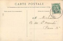 CPA La Pointe du Raz Le Moine vu de l'Extreme Pointe 