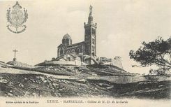 CPA Marseille Colline de ND de la Garde 