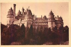 CPA Chateau de Pierrefonds Oise Cote Est 