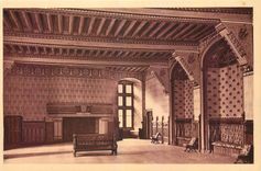 CPA Chateau de Pierrefonds Oise La Salle de Reception 