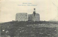 CPA Bussang Vosges Tete du Drumont Table d'Orientation 