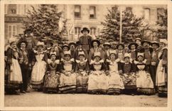 Brittany Contest of old Costumes of Finistere - CPA