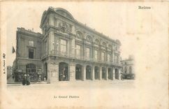 CPA Reims Le Grand Theatre 
