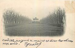 CPA Reims Perspective des Maronniers avec le Kiosque 