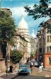 CPM Paris Rue Norvins et Basilique du Sacre Coeur de Montmartre 