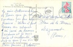 CPM Paris Rue Norvins et Basilique du Sacre Coeur de Montmartre 