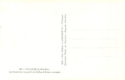 CPM Toulouse La Ville Rose Le Musee des Augustins et la Rue d'Alsace Lorraine 