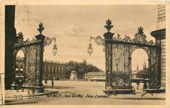 CPA Nancy Les Grilles Jean Lamour 