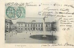 CPA Rennes Le Palais de Justice 