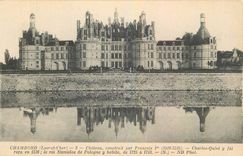 CPA Chambord Loir et Cher Chateau construit par Francois 1er 