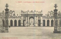 CPA Nancy Arc de Triomphe vu de la Place de la Carriere 