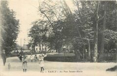 CPA Nancy Au Parc Sainte Marie Enfants
