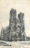 CPA Reims La Cathedrale avant le Bombardement 