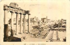 CPA Rome Le Forum Vue Generale 
