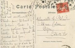 CPA Palais de Versailles Chambre de Louis XIV 