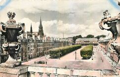 CPM Nancy Place Carriere vue de l'Arc de Triomphe 