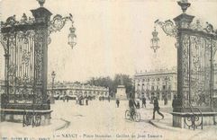 CPA Nancy Place Stanislas Grilles de Jean Lamour 
