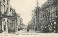 CPA Nancy Grilles de Jean Lamour Rue des Dominicains 