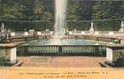CPA Versailles Le Chateau Le Parc Bassin des Domes 