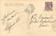 CPA Pointe du Raz Finistere 