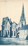 CPA Guingamp Basilique de Notre Dame de Ste Croix 
