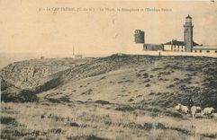 CPA Le Cap Frehel C du N Le Phare le Semaphore et l'Extreme Pointe 