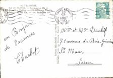 Steamer-Steamer-Boat-boat Le Havre Ile-de-France - Length 241m Power 48000 CV - CPA