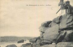 CPA Ploumanach C du N Le Phare 