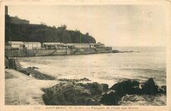 CPA Saint Brieuc C du N Plongeoir de l'Anse aux Moines 