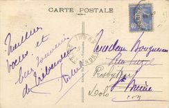 CPA Trebeurden C du N Les Hotels et Villas de Trozoul Bateau