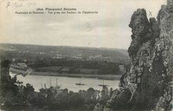 CPA Plougastel Daoulas Panorama de Kerhuon Vue prise des Rochers de l'Imperatrice 