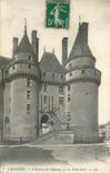 CPA Langeais L'Entree du Chateau Le Pont Levis 