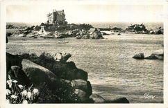 CPA Ploumanach C du N Chateau de Coastaeres 