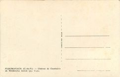 CPA Ploumanach C du N Chateau de Coastaeres 