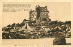 CPA Ploumanach C du N Chateau de Costaeres 