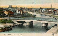 CPA Rennes Panorama 