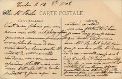 CPA Marseille ND de la Garde a traver les Pins