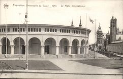 Exposition Universelle de Gand-Ghent-Belgique-Belgium 1913- Le Halle International -CPA