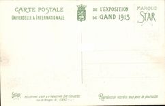 Exposition Universelle de Gand-Ghent-Belgique-Belgium 1913- Le Halle International -CPA