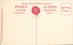 Franco-British Exhibition-London-England-Angleterre-1908- Court Of Honour-CPA