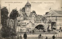Exposition Universelle Bruxelles-Brussels-Belgique-Belgium-1910- Royaume Merveillieux- CPA