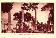 Exposition Coloniale International-Paris-1931- Fontaines Monumentales Au Bord Du Lac CPA