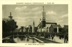 Exposition Coloniale International-Paris-1931- Grande Avenue Des Colonies -CPA