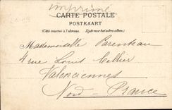 Exposition Universelle Bruxelles-Brussels-Belgique-Belgium- 1910-Hand Stamp- Maisons des Corporations -CPA