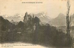 CPA Le Chateau de Menthon et les Montagne du Fond du Lac 
