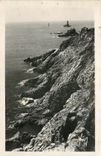 CPA Pointe du Raz Finister L'Eperon et le Phare de la Vieille 